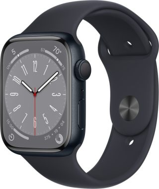 Огляд Смарт годинник Apple Watch 8 Aluminum 45 mm: характеристики